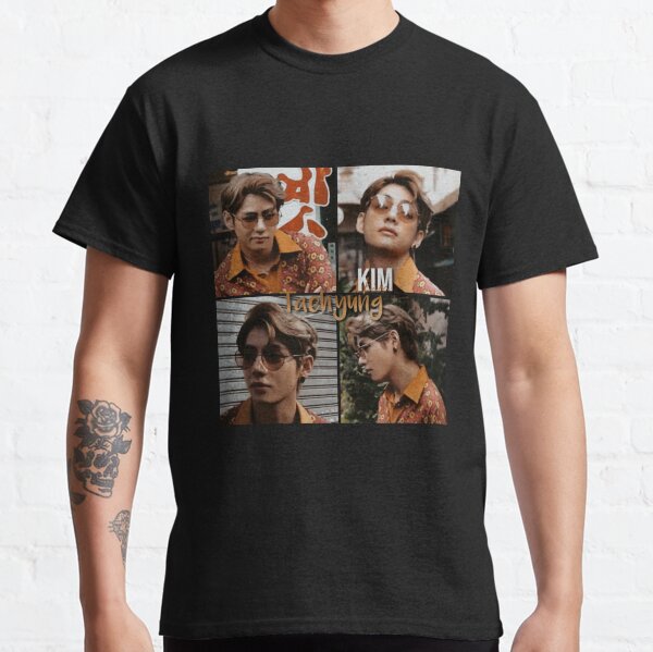 BTS Taehyung retro aesthetic Classic T-Shirt