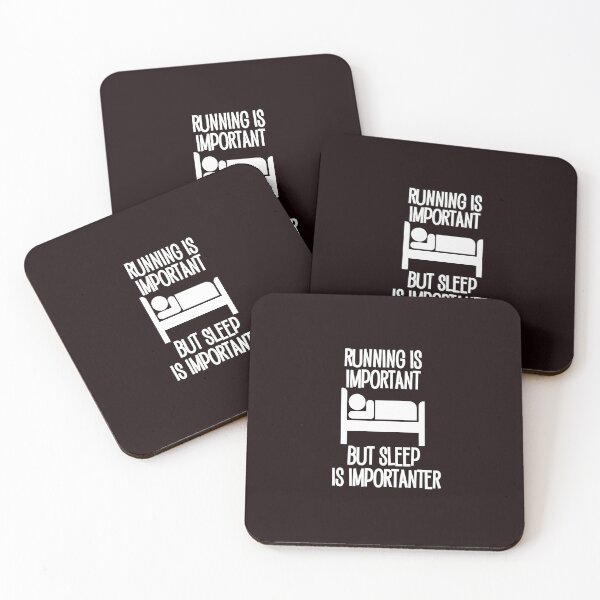 Item preview, Running is Important, Sleep is Importanter designed and sold by Timeforplay.