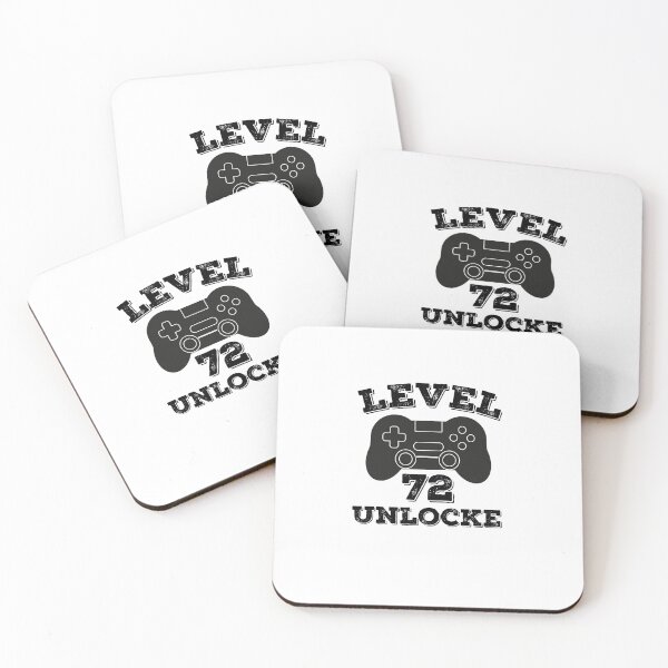 Item preview, Level 72 unlocked - 72th birthday gift designed and sold by ThebestArtshop.