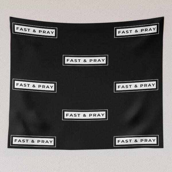 Item preview, Fast And Pray designed and sold by DigitalNobleman.