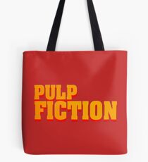 Pulp fiction title Tote Bag