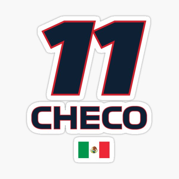 Checo Perez Red Bull Racing Sticker