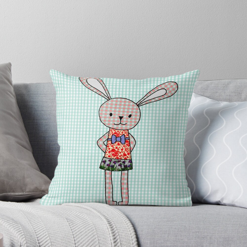 Item preview, Throw Pillow designed and sold by redstitchlab.