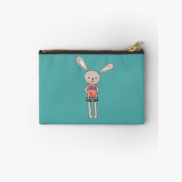 Item preview, gingham rabbit designed and sold by redstitchlab.