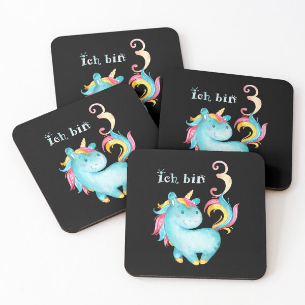 Item preview, Children's birthday unicorn kindergarten kindergarten child day care animal motif design designed and sold by InesK-Design.