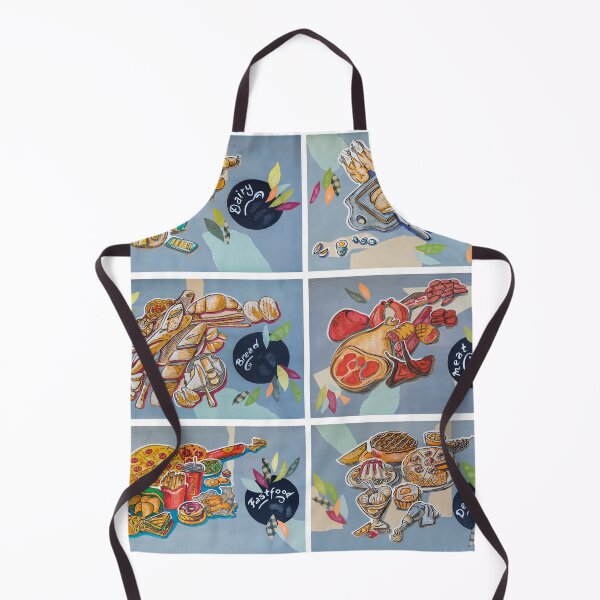 Item preview, Kitchen Art - product groups, 6 illustrations designed and sold by Ariadna de Raadt.