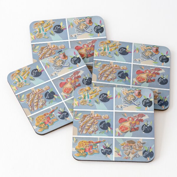 Item preview, Kitchen Art - product groups, 6 illustrations designed and sold by Ariadna de Raadt.