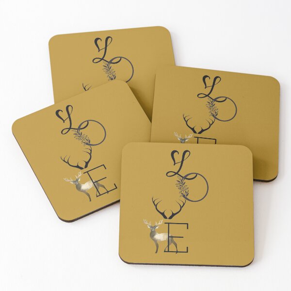 Item preview, LOVE DEER Letters DESIGN designed and sold by OMdesign10.