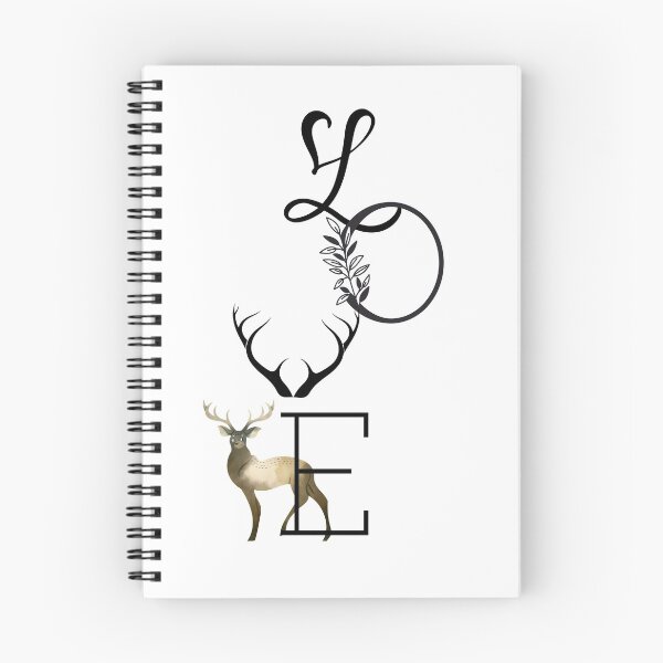 Item preview, LOVE DEER Letters DESIGN designed and sold by OMdesign10.