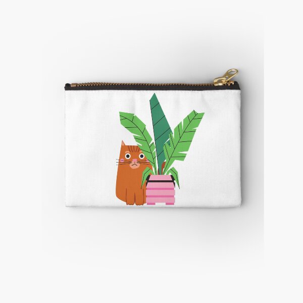 Item preview, Peeping Cat with House Plant  designed and sold by BohoMoon.