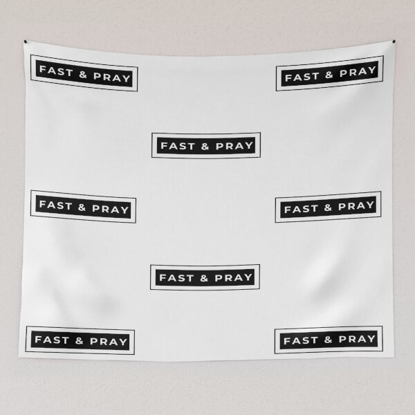 Item preview, Fast And Pray designed and sold by DigitalNobleman.