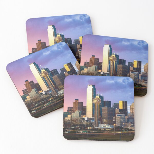 Item preview, Dallas Skyline at Dusk designed and sold by stevem88.