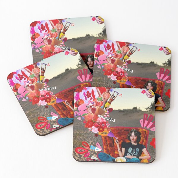 Item preview, Menstruation inspired collage designed and sold by Gabriella Presnal.