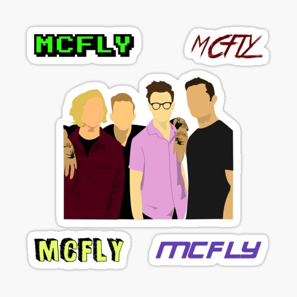 Mcfly Pack Perfect Gift Sticker