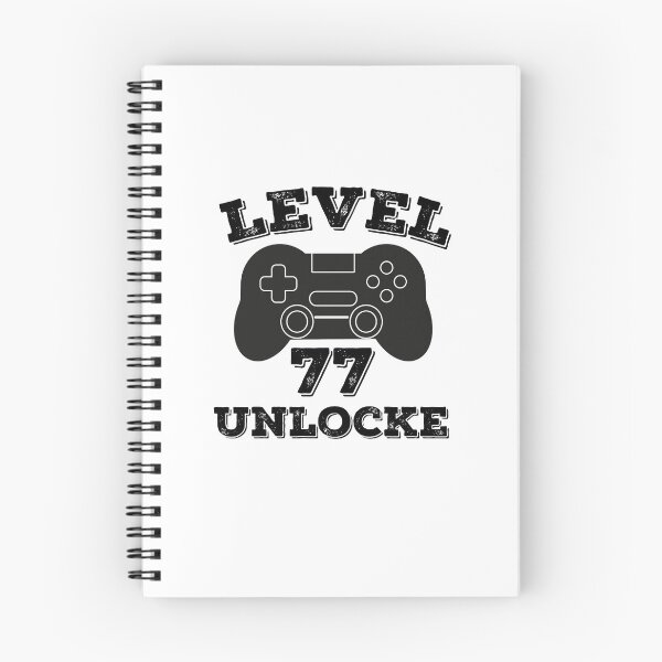 Item preview, Level 77 unlocked - 77th birthday gift designed and sold by ThebestArtshop.