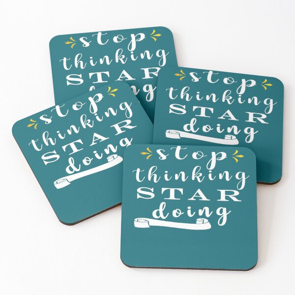 Item preview, Copy of stop thinking start doing designed and sold by ishako online.