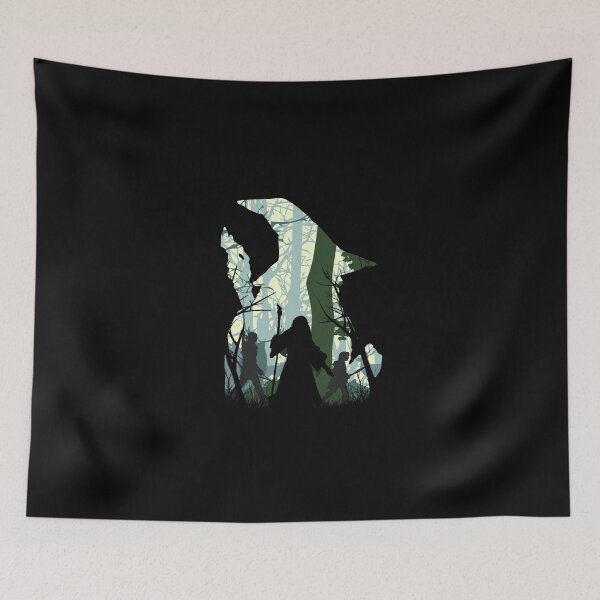 Item preview, The Wizard Silhouette Forestset designed and sold by Mecanicarts.