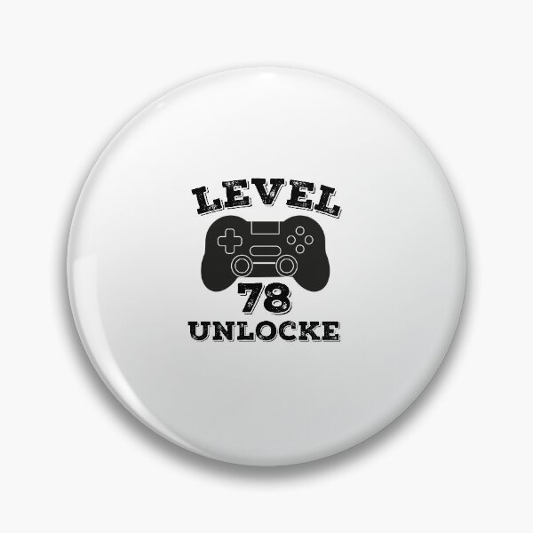 Item preview, Level 78 unlocked - 78th birthday gift designed and sold by ThebestArtshop.