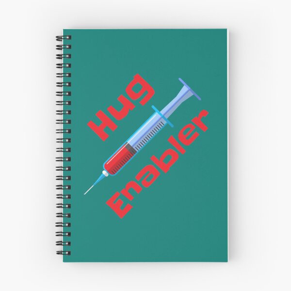 Item preview, Hug Enabler - Covid Vaccine Syringe designed and sold by WeaveTrumpet.