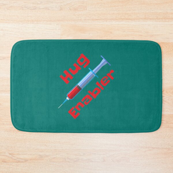 Item preview, Hug Enabler - Covid Vaccine Syringe designed and sold by WeaveTrumpet.