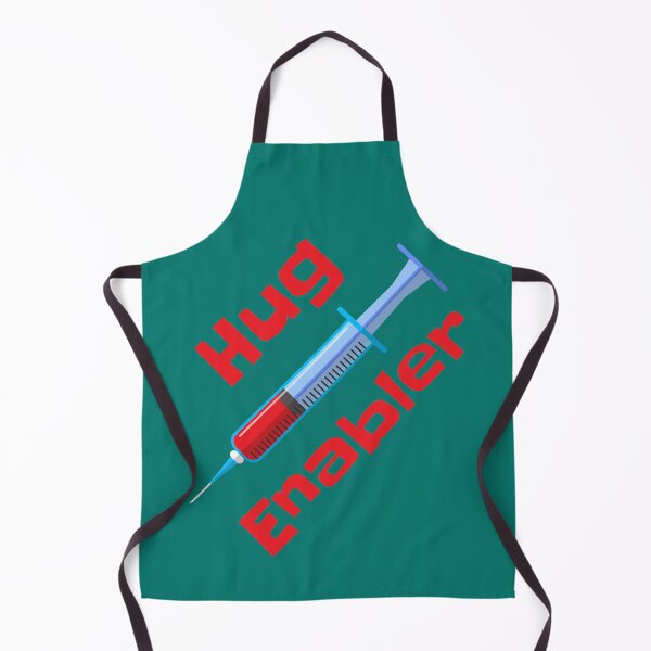 Item preview, Hug Enabler - Covid Vaccine Syringe designed and sold by WeaveTrumpet.