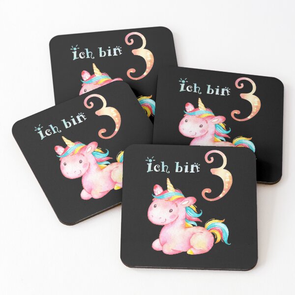 Item preview, Children's birthday unicorn kindergarten kindergarten child day care animal motif design designed and sold by InesK-Design.