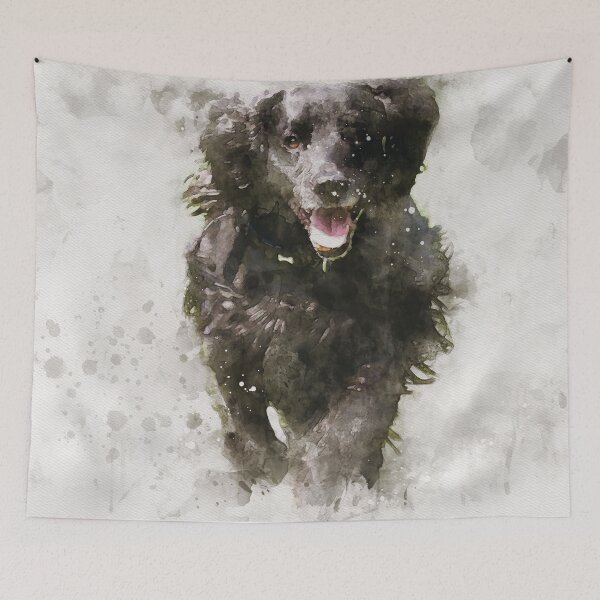 Item preview, Cocker Spaniel dog watercolour digital portrait designed and sold by Gerald Waters.