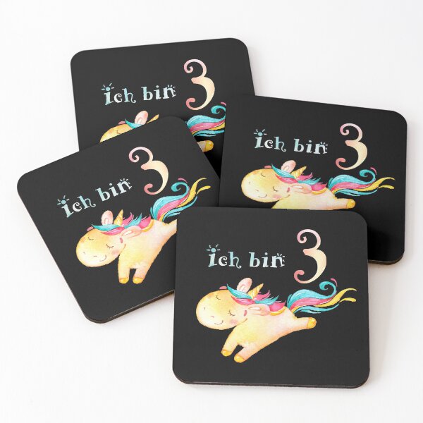 Item preview, Children's birthday unicorn kindergarten kindergarten child day care animal motif design designed and sold by InesK-Design.