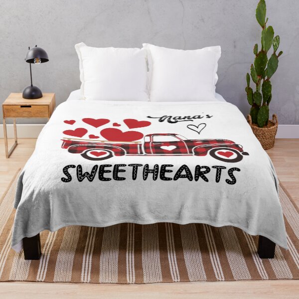 Item preview, Nana's Sweethearts Plaid Truck Cute Grandma Grandchildren Red Valentine designed and sold by clothesy7.