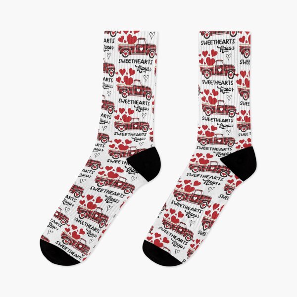 Item preview, Nana's Sweethearts Plaid Truck Cute Grandma Grandchildren Red Valentine  designed and sold by clothesy7.