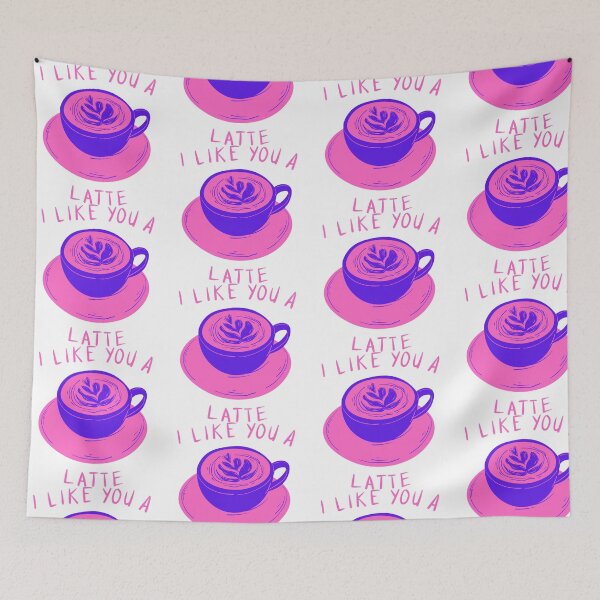 Item preview, latte cups designed and sold by JocelynCrafts.