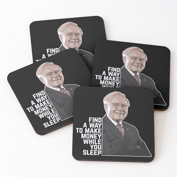 Item preview, Warren Buffet Quote designed and sold by ProjecTees.