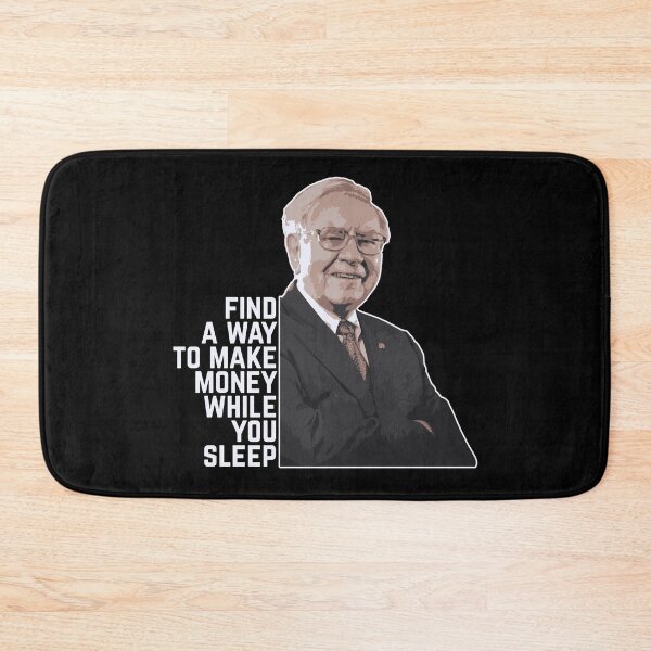 Item preview, Warren Buffet Quote designed and sold by ProjecTees.