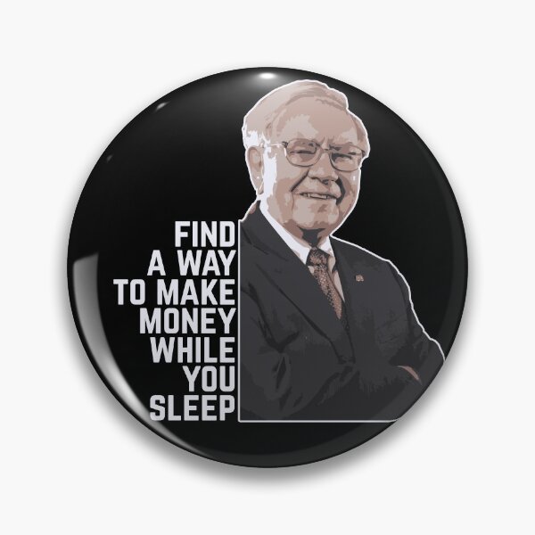 Item preview, Warren Buffet Quote designed and sold by ProjecTees.