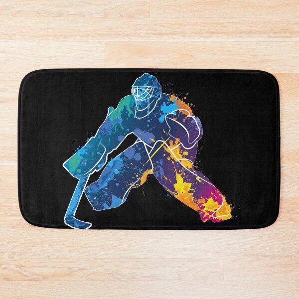 Item preview, Ice Hockey Goalie Abstract Color Splash Design designed and sold by KL14.