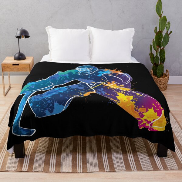 Item preview, Ice Hockey Goalie Abstract Color Splash Design designed and sold by KL14.