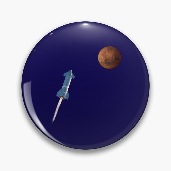 Aperçu de l'œuvre Starship va sur Mars créée et vendue par FunGuru.