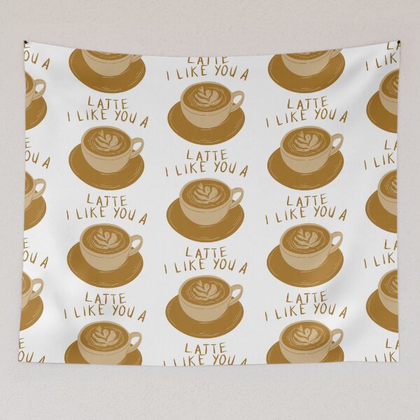 Item preview,  latte cups designed and sold by JocelynCrafts.