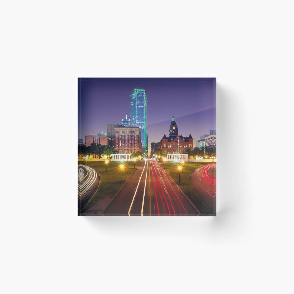 Item preview, Dealey Plaza With Dallas Skyline designed and sold by stevem88.