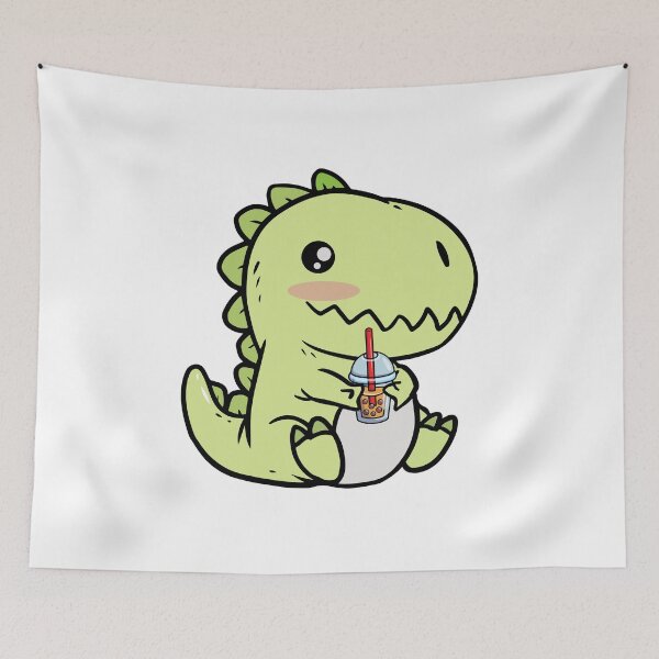 Item preview, Dino Boba designed and sold by KeekStudio.