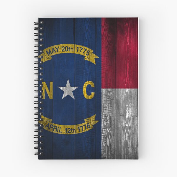 Item preview, North Carolina State Flag Wood Look by Merch Creation Studio designed and sold by MerchCStudio.
