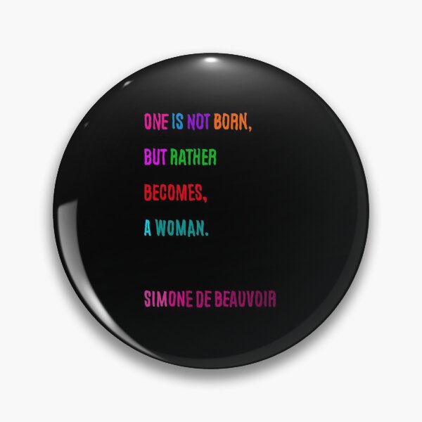 Item preview, Simone de Beauvoir quotes designed and sold by KennyLucky.