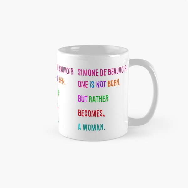 Item preview, Simone de Beauvoir quotes designed and sold by KennyLucky.