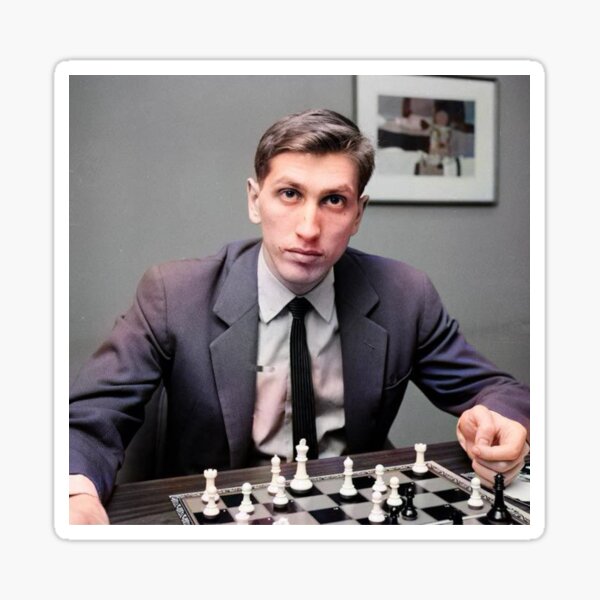 Bobby Fischer Stickers for Sale