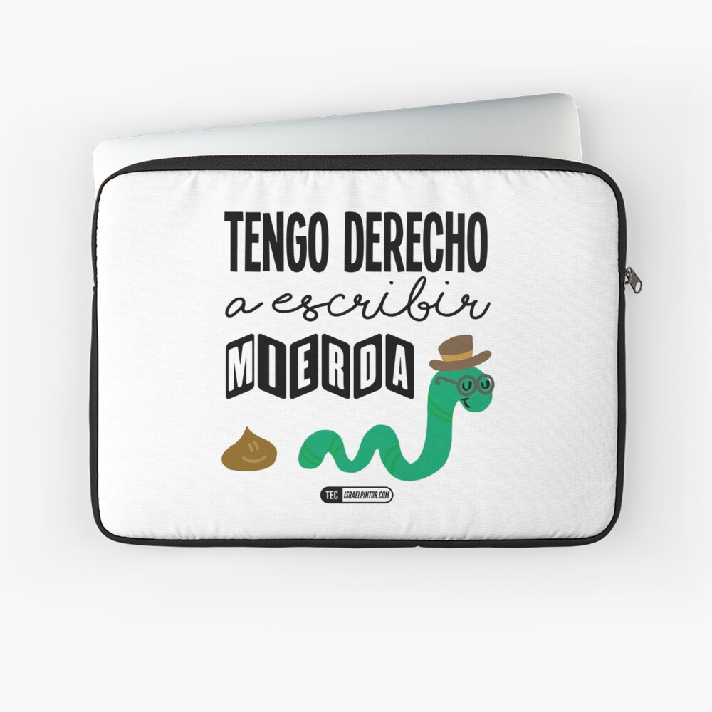 Tengo derecho a escribir mierda Funda para portátil