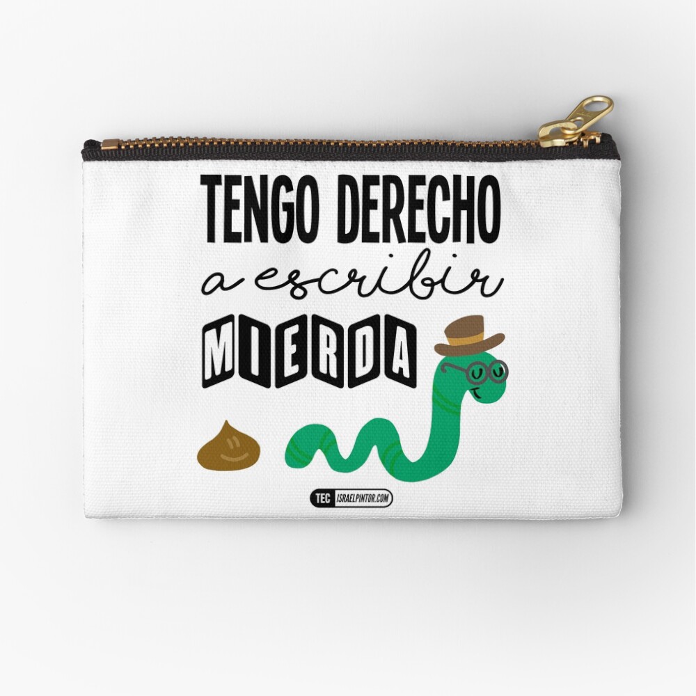Tengo derecho a escribir mierda Bolsos de mano