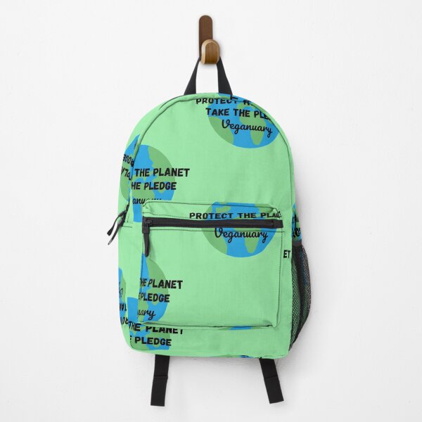Item preview, Protect The Planet, Take The Pledge - Veganuary designed and sold by DesignsBySaxton.