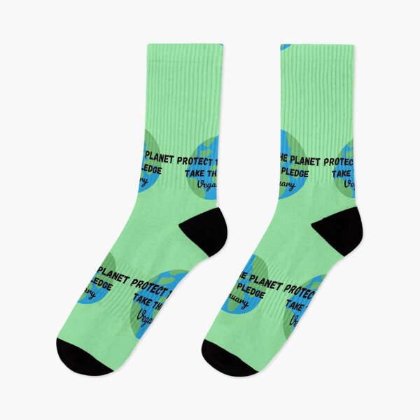 Item preview, Protect The Planet, Take The Pledge - Veganuary designed and sold by DesignsBySaxton.
