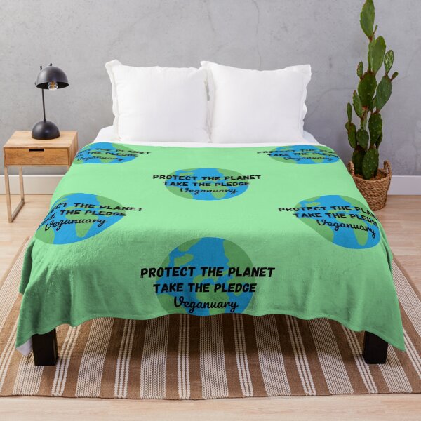 Item preview, Protect The Planet, Take The Pledge - Veganuary designed and sold by DesignsBySaxton.