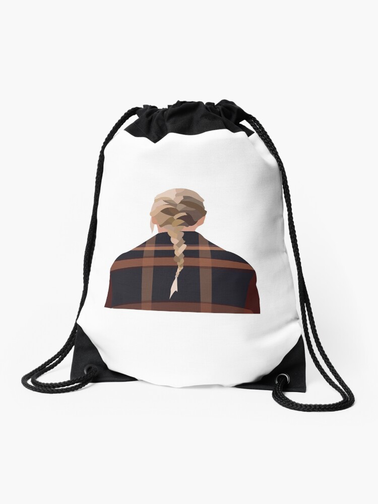 Thumbnail 1 of 3, Drawstring Bag, evermore album cover illustration designed and sold by Anna Katherine.